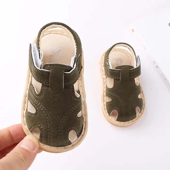 Sandalias de Verano para Bebés Suela Antideslizante de Alta Calidad Adecuado para Hermanos y Hermanas de 0-2 Años - 1