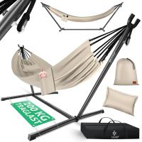 Hamaca Lake con Estructura Doble para 2 Personas Resistente Marco 200kg Interior y Exterior XXL - details 15