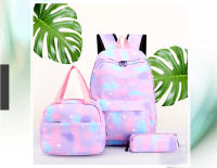 OKKID Set de Mochilas para Niñas 3pcs Bolsa de Escuela Primaria para Edades 7-12 - details 1