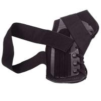 Estabilizador de soporte de tobillo deportes fútbol compresión ajustable hasta calcetines de protección de tobillo cirugía plástica - details 8