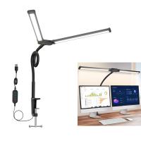 PULUZ-Tubo de cuello de cisne, luz de relleno LED, Clip de cabeza doble, lámpara de escritorio - details 0