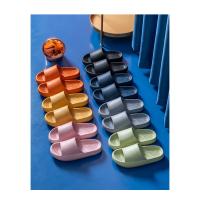 Zapatillas de suela gruesa para hombre y mujer, sandalias suaves de EVA, para el hogar Chanclas de playa, antideslizantes, talla grande 36-45 - details 11