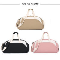 Bolso de hombro tipo bandolera para gimnasio y Fitness, compartimento para zapatos, deportes de natación, bolso de entrenamiento de Yoga, separación en seco y húmedo, paquete de viaje de fin de semana - details 1