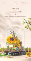 Bloques de construcción de bonsái para niños, abeja, mariposa, flor, planta de insectos, modelo en maceta, ladrillos con cubierta de polvo, juguete Diy, regalo de Navidad - details 4