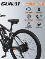 GUNAI GN29 bicicleta eléctrica para adultos 750W bicicleta eléctrica de carretera 48V 15Ah MTB E-bike 29 "bicicleta eléctrica de montaña 50 KM/H velocidad máxima - details 1