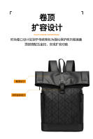 Mochila mochila de los hombres de gran capacidad bolsa de ordenador estudiante universitario Commuter bolsa de la escuela impermeable de las mujeres Casual bolsa de viaje - details 9