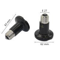 Lámpara de calefacción de cerámica para reptiles y mascotas, sin luz, infrarrojo lejano, E27, Mini lámpara de calor pequeña, 25W, 50W, 75W, 100W, 1 unidad - details 2