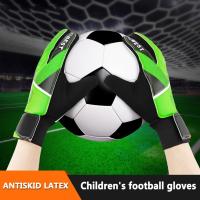 Children Anti-Collision Latex Goalkeeper Gloves Football Gloves Soccer Goalie Hand Protection - details 4