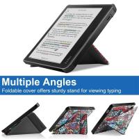 Funda de cuero con soporte magnético para libros electrónicos para niños, cubierta de 7 pulgadas para Kobo Libra, Color 2024 - details 2
