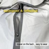 Chaqueta impermeable para perros Reflectante Solar para exteriores Ropa de abrigo para perros pequeños medianos y grandes - details 5