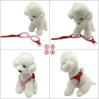 Lindo arnés perros pequeños chaleco suave cachorro pequeño gato Collar mascotas pecho de cuero para Chihuahua Yorkie maltés - details 18