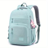 Mochila de nailon de moda para mujer, mochila informal resistente al agua de gran capacidad con correas ajustables - details 12