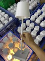 Lámpara de escritorio recargable inalámbrica para Hotel, lámpara de mesa impermeable con Interruptor táctil para Camping y dormitorio - details 8