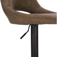 Taburete de Bar con Resaldo Diseño de Juego de 2 Taburete Giratorio 360° Altura Ajustable - details 15