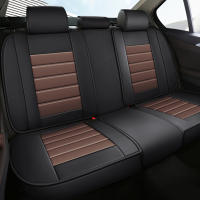 Cubierta de asiento de coche Universal en cuero PU protector de asiento de coche fácil de instalar cubierta de banco trasero abierta y frente - details 5