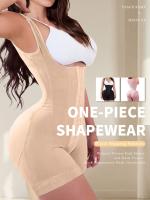 1 Unidad de Entrenador de Cintura de Alta Compresión para Mujer – Faja Moldeadora con Detalles de Encaje, Modeladora Corporal y Soporte Abdominal para Recuperación Postparto, - details 7