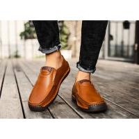 Zapatos Planos de Cuero Hechos a Mano para Hombre Moda Informal, Cómodos, Calidad Superior, Talla 48 - details 10