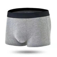 Bóxer de algodón con cintura elástica para hombre, calzoncillos ajustados para uso diario, suaves y transpirables, 100%, 6 piezas - details 5