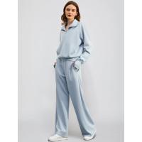 YC1508 Conjunto Casual de Mujer de Dos Piezas: Sudaderas de Gran Tamaño y Pantalones de Pierna Ancha para Mujer - details 45