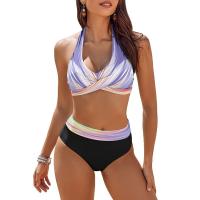 2025 nuevo bañador estampado de moda mujer bikini vacaciones playa bañador térmico - details 0