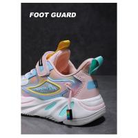 Zapatos de marca para niños, zapatillas de deporte para niñas, zapatos deportivos transpirables para niños, zapatillas de tenis cómodas informales de color rosa a la moda para uso diario - details 10