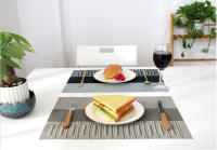 Juego de manteles de mesa de 6 piezas Juego de posavasos antideslizantes para cuencos 30x45 cm - details 15