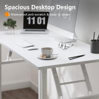 Mesa de Trabajo Plegable Duradera, Espacio Ahorrado, Fácil de Instalar, Diseño Moderno para Oficina y Hogar - details 1