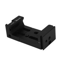 XILETU-Soporte de cabeza de trípode para XJ-8, Clip para teléfono móvil, linterna, microteléfono con nivel de burbuja, color negro, 2 uds. - details 4