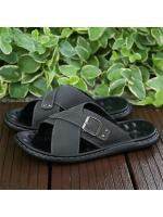 Chanclas de gran tamaño para hombre, sandalias de verano para exteriores, chanclas casuales, cien una palabra, arrastre al aire libre, zapatos de playa - details 9