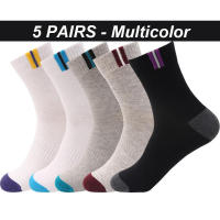 Calcetines desodorantes de alta calidad de algodón transpirable para hombre, talla grande 39-48, 5 pares - details 5