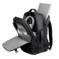 Mochila de viaje USB 40LExpandable, bolsas de transporte aprobadas por vuelo para aviones, mochila duradera resistente al agua de 17 pulgadas para hombres - details 23