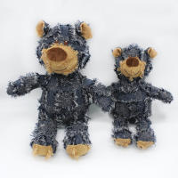 Juguete para perros de oso robusto indestructible, juguetes para perros chirriantes resistentes, juguete para masticar chirriante para perros de oso robusto, juguetes para perros indestructibles mejorados - details 0