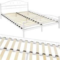 Cama de Boda Romántica y Estable Estructura de Cama de Madera Base de Cama Resistente - details 7