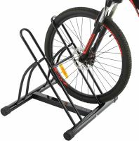 Soporte de estacionamiento para suelo de bicicleta, almacenamiento de ciclo, soporte de bloqueo, soporte de 2 bicicletas para almacenamiento con diseño Reversible, estante para bicicleta - details 0