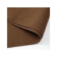 Chaqueta de lana corta Elegante para mujer con cuello redondo Abrigo holgado con manga larga y abertura de manga corta Moda de calle alta 2024 - details 23