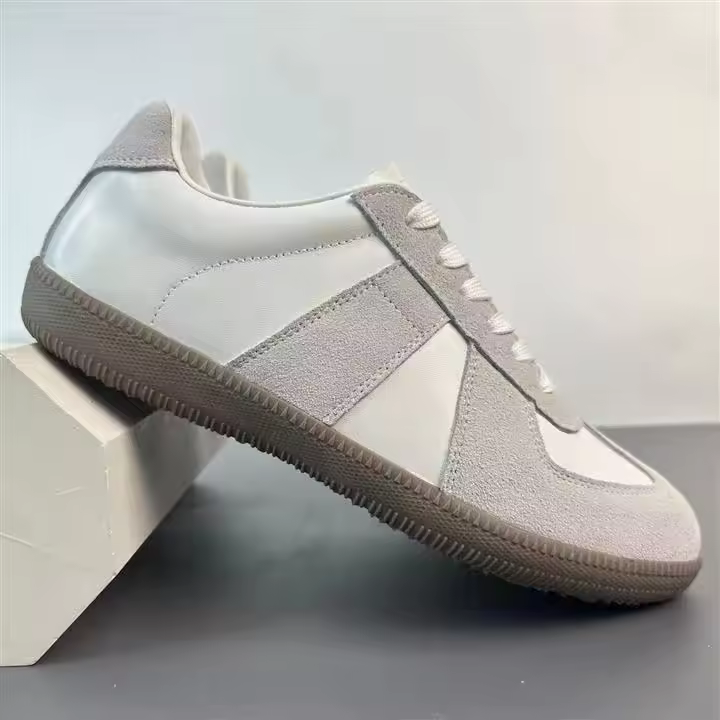 Tendencia de cuero versátil deportes casual transpirable zapatos pequeños blancos zapatos de suela blanda - 1