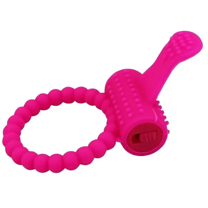 Leten-anillos de eyaculación con retardo de tiempo vibratorio de silicona para hombre, juguete sexual de entrenador para adultos, producto erótico - 1