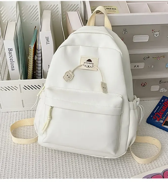 estudiante universitaria, universidad, mochila, casual, chica, linda, mochila, bolso escolar, fresco y dulce, nailon - 1
