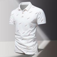 Polos de Algodón 100% para Hombres Verano 2024 Manga Corta Camisetas de Moda Transpirables - details 1