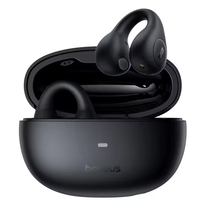 Baseus AirGo AS01 auriculares inalámbricos, clip de oreja, reducción de ruido, auriculares deportivos oreja, abierta auriculares - 1