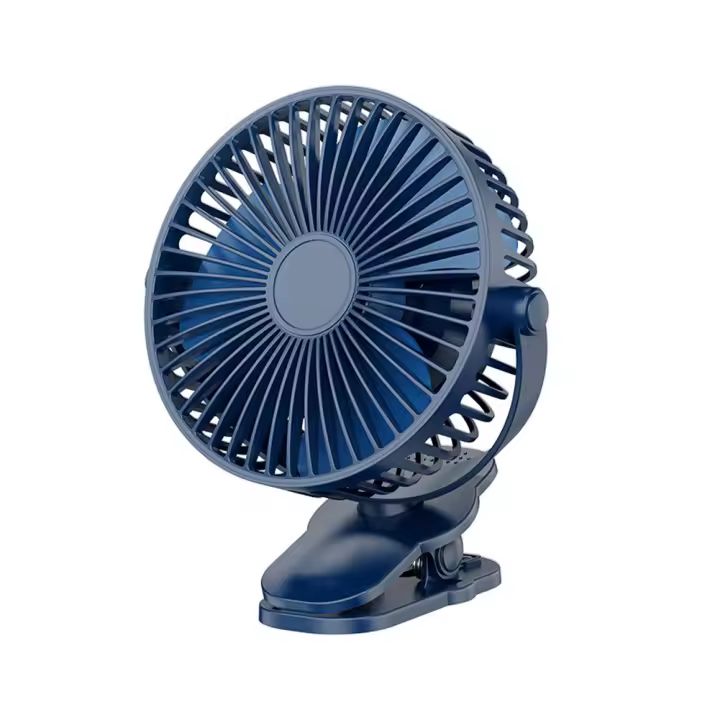 Ventilador de Escritorio Portátil Mini USB Recargable Ultra-Quieto con 3 Velocidades Ajustables para Estudiantes y Oficina Fabricado en China - 1
