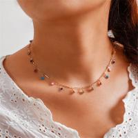 Gargantillas de bola pequeña de cuentas de una sola capa para el cuello, accesorios de moda, collares de joyería, cadena de clavícula - details 2