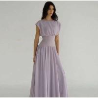 Elegante Vestido de Fiesta para Mujer Cintura Ajustada, Cuello O, Vestido Largo sin Mangas - details 2