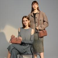 Nuevo Bolso cruzado Retro Impreso de la Mujer, Cartera Bohemio Mujeres de Embrague, Cuadrado Vertical - details 2