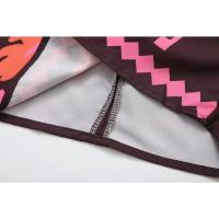 Conjunto de dos piezas para mujer, top corto, estampado vintage, cuello redondo, sin mangas, falda larga Fiestas, celebración - details 7
