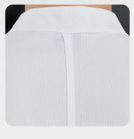 360 °   Traje de restaurante transpirable, camisa de trabajo de cocina, chaqueta de chef de manga corta para hombres y mujeres, uniforme de cocina para servicio de comida - details 2