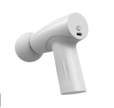 Mini pistola de masaje muscular, masajeador de mano de tejido profundo, pistola de terapia de Fascia - 1