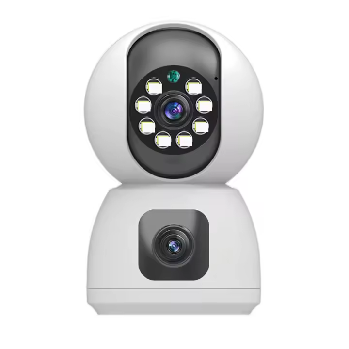 Cámara de Seguridad para el Hogar Inteligente de 1080P con Lentes PTZ Doble Conectividad WiFi - 1