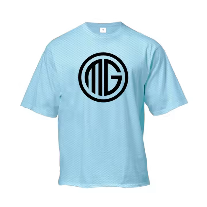 Camiseta de Músculo para Hombres Muscleguys Talla Grande con Hombros Caídos T-Shirt Deportivo de Malla Secado Rápido Fitness Gimnasio Top de Manga Corta Cuidado de la Prenda: Lavado en Máquina - 1