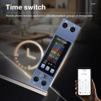 Interruptor inteligente KWS-303 40A con WIFI, disyuntor LED, medidor de energía, KWh, temporizador, relé, Control remoto, aplicación Smart Life - details 8